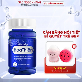 Viên Uống Hoa Thiên Hộp 30 Viên Giúp Đẹp Da Cân Bằng Nội Tiết Tố Cải Thiện Sinh Lý Nữ