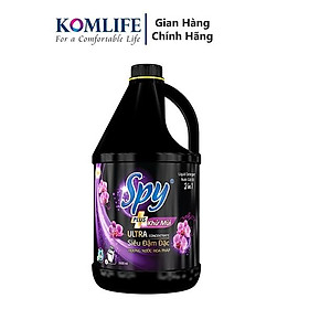 Nước giặt xả SPY Ultra Clean Plus can 3,6 kg 2 trong 1 Sạch sâu, Thơm lâu