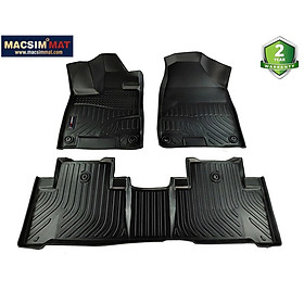 Thảm lót sàn xe ô tô Acura MDX 2014 - nay Nhãn hiệu Macsim chất liệu nhựa TPE cao cấp màu đen