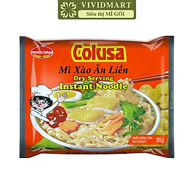 COLUSA - Mì xào ăn liền Colusa, Mì xào Colusa, Mì xào ăn liền Miliket, Mì xào cao cấp Colusa (85g/gói)
