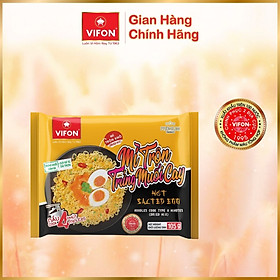 Thùng 24 Mì Trộn Trứng Muối Cay VIFON (105g/Gói)