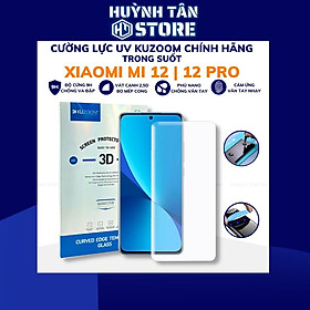 Mua Kính cường lực xiaomi 12 mi 12 pro UV trong suốt keo lỏng kuzoom chống va đập vân tay nhạy phụ kiện huỳnh tân