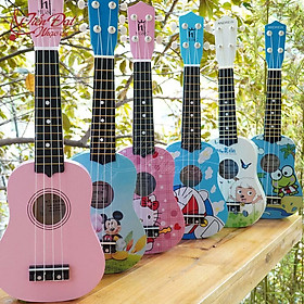 Đàn Ukulele Cho Bé Nhiều Họa Tiết Đáng Yêu