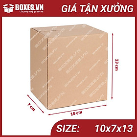 Mua 10x7x13 Combo 50 hộp Carton đóng gói hàng giá tại xưởng