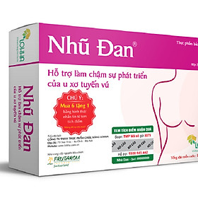 Hình ảnh Combo 2 hộp  Nhũ Đan- Hỗ trợ u vú lành tính