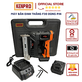 Súng Bắn Đinh Gỗ F30 Dùng Pin KENPRO