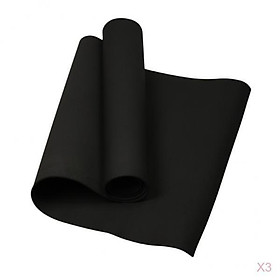 3 Pieces Thick Pilates Yoga Mat Non- Fitness Mats for