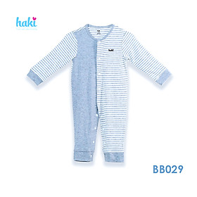  Bộ body cài giữa phối nửa thân vải sợi tre cao cấp BB029 HAKI