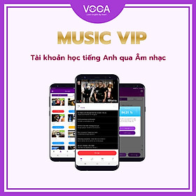 MUSIC VIP: Tài Khoản Học Tiếng Anh Qua Âm Nhạc - Giúp bạn cải thiện kỹ năng nghe, nhận diện âm và vốn từ vựng từ với hơn 700+ bài hát tiếng Anh hay nhất - Chia theo cấp độ từ cơ bản đến nâng cao