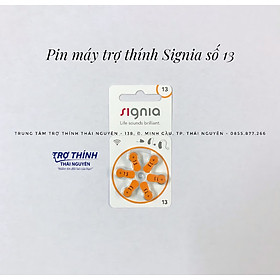 PIN MÁY TRỢ THÍNH SIGNIA SỐ 13