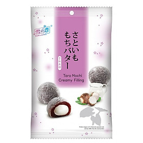 Bánh Mochi Khoai Môn Nhân Kem Taro Mochi Creamy Filling (120g)