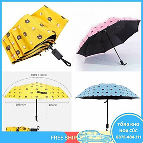 Mua Ô Dù Hình Gấu Nhiều Màu Gấp Gọn Có Túi Đựng Chống Tia Uv Và Chống Thấm Nước Cực Tốt (Giao Mẫu Ngẫu Nhiên) - Vận Chuyển Miễn Phí Toàn Quốc