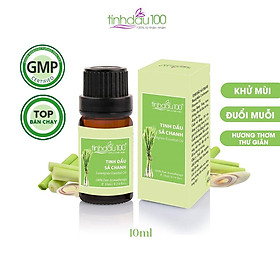 Tinh dầu Sả Chanh nguyên chất xua đuổi muỗi, hương thơm thư giãn (10ml)