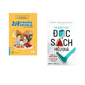 Combo 2 cuốn sách: 277 Lời Khuyên Dạy Con Của Giáo Sư Shichida + Phương Pháp Đọc Sách Hiệu Quả