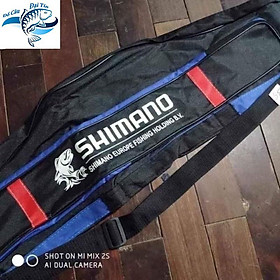 Bao đựng cần Shimano 1 ngăn chính và 2 ngăn phụ