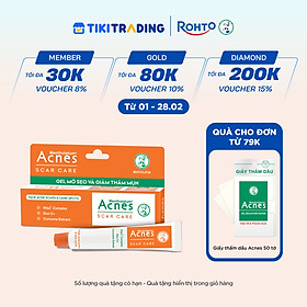 Kem mờ sẹo và thâm dạng gel Acnes Scar Care 12g