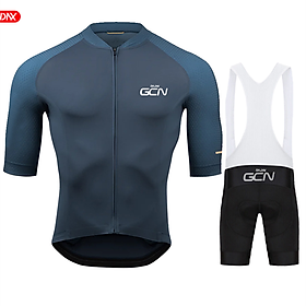 Raudax GCN Cycling Jersey Set Summer Short Tay áo ngắn MTB Bike Bike Xe đạp Maillot Ropa Ciclismo Suit Color: 8 Size: XS