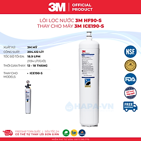 Mua Lõi Lọc 3M HF90-S Thay Cho Máy Lọc Nước 3M ICE190-S - Nhập Khẩu Mỹ  Hàng Chính Hãng 3M - ICE190S HF90S