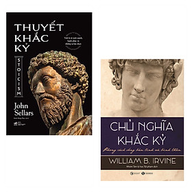 Combo 2 cuốn: Thuyết khắc kỷ (Stoicism) +Chủ Nghĩa Khắc Kỷ Phong Cách Sống Bản Lĩnh Và Bình Thản ( Sống Hạnh Phúc/ Phát Triển Bản Thân/ Tặng Kèm Bookmark) 