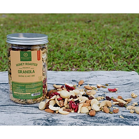 Ngũ Cốc Granola Nướng Vị Mật Ong Hạt Nhập Khẩu - thương Hiệu Holinut/500gram