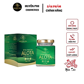 Ủ Tảo Xoắn ALOTA HUYỀN PHI COSMETICS Dưỡng Trắng Da Cấp Ẩm Ngừa Mụn Dung Lượng 120 Gram