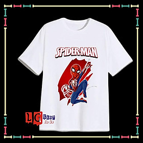 ÁO THUN SPIDERMAN- NGƯỜI NHỆN CHO BÉ TRAI  TỪ 10KG ĐẾN 90KG