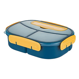 1800ml Bento Box Food Storage Case Multi Compartments for Picnic Camping