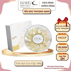 Yến Sợi Cao Cấp [Hộp 100g] - Yến Sào Trang BirdNest -  Bồi Bổ Sức Khỏe - Phục Hồi Chức Năng Phổi - Phụ Nử Sau Sinh - Đẹp Da - Chống Lão Hóa - Kéo Dài Thanh Xuân - Hỗ Trợ Điều Trị Ung Thư -Tăng Cường Sinh Lý -Trí Nhớ - Cải Thiện Giấc Ngủ