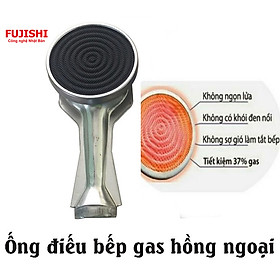 LINH KIỆN Điếu đầu đốt bếp gas hồng ngoại Ceramic 9cm Fujishi Kèm bass gắn