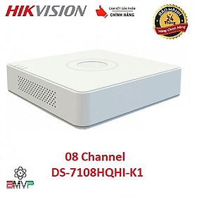 Đầu ghi hình 8 kênh Turbo HD 4.0 Hikvision DS-7108HQHI-K1 - Hàng chính hãng
