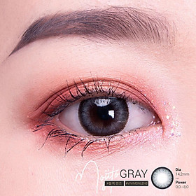 Kính Áp Tròng Hàn Quốc VIVIMOON Xám Tự Nhiên 0 độ nhiều mẫu