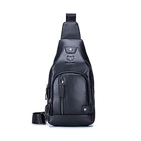 Túi đeo chéo nam DA BÒ THẬT phong cách mới – BEE GEE DCN9119