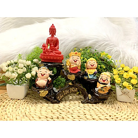 Mua Bộ Tượng Phật Tổ và Thầy Trò Đường Tăng tọa đế Tài Lộc Phát ( Hình Thật )