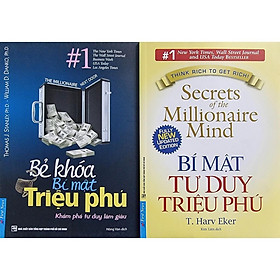 Sách – Combo 2 Cuốn: Bẻ Khóa Bí Mật Triệu Phú + Bí Mật Tư Duy Triệu Phú