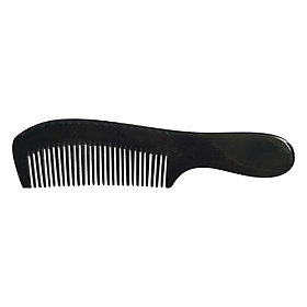 Lược Sừng Bò Châu Phi L23 Chuôi Đen (Dài 20cm x ,5cm)