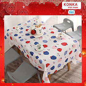 Mua Khăn trải bàn nhựa PVC dẻo không thấm nước họa tiết dễ thương