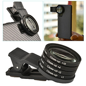 37mm Close up Filter Kit Wide Angle Lens Professional Results Shooting Clip on Phone Camera Lens
