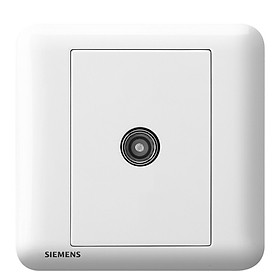 Công Tắc Điện Thoại Và Máy Tính Siemens Trắng
