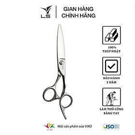 Kéo chuốt tóc LS lưỡi cong một lưỡi sắc offset vênh đỡ ngón cố định CS13M