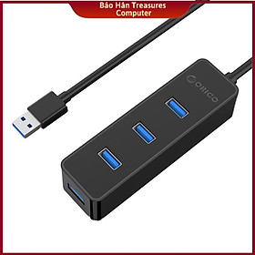 Hub USB 3.0 Orico W5PH4-U3 4 Cổng - Hàng Chính Hãng