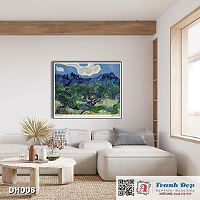 Mua Tranh canvas - Olive Trees (1889) - Vincent van Gogh - DH008