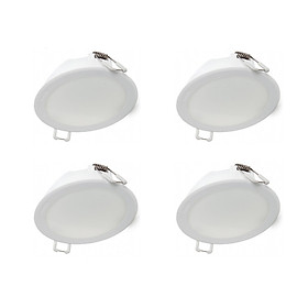 Mua COMBO 4 BỘ - BÓNG ĐÈN LED 7W PHILIPS MESON 59202 ÂM TRẦN DOWNLIGHT KIỂU TRÒN ( ÁNH SÁNG TRUNG TÍNH 4000K ) - HÀNG CHÍNH HÃNG