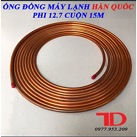 Mua Ống đồng dành cho Máy Lạnh phi 12.7 Hàn Quốc dày 6 zem cuộn 15 mét