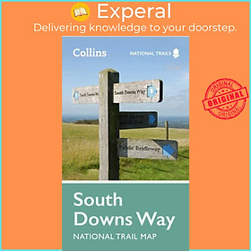 Hình ảnh Sách - South Downs Way National Trail Map by Collins Maps (UK edition, paperback)
