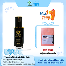 Tinh Chất Sâm Đất DR CELL 50ml tái tạo da, hỗ trợ cải thiện tình trạng mụn, hỗ trợ mờ thâm nám - Hàng Chính Hãng