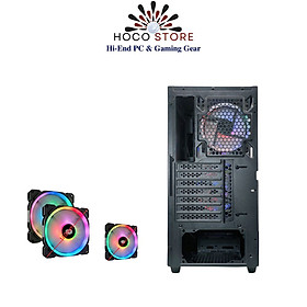 Mua Vỏ Case Máy Tính Gaming VSP HQ50 - Kèm 3Fan LED ARGB - Hàng Chính HÃng