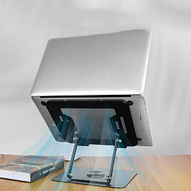Mua Giá Đỡ Laptop Máy Tính Bảng Xếp Gọn Bracket Cooling NewSteel Carbon cao cấp - Riki Shop