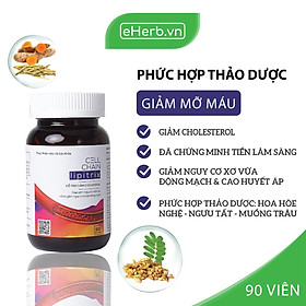 Viên uống Cellchain Lipitrix - Hỗ Trợ Giảm Cholesteron trong máu Hộp 90