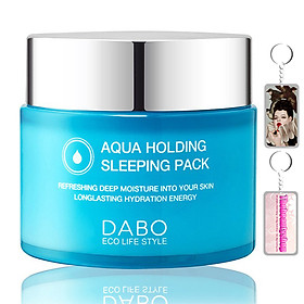 Mặt Nạ Ngủ Tái Tạo Da Dabo Aqua Holding Sleep Pack Cao Cấp Hàn Quốc 80ml + Móc khoá