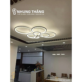 Đèn LED ốp trần Decor hình tròn NT030 - 3 Chế Độ Ánh Sáng